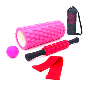 4 En 1 Foam Roller Kit