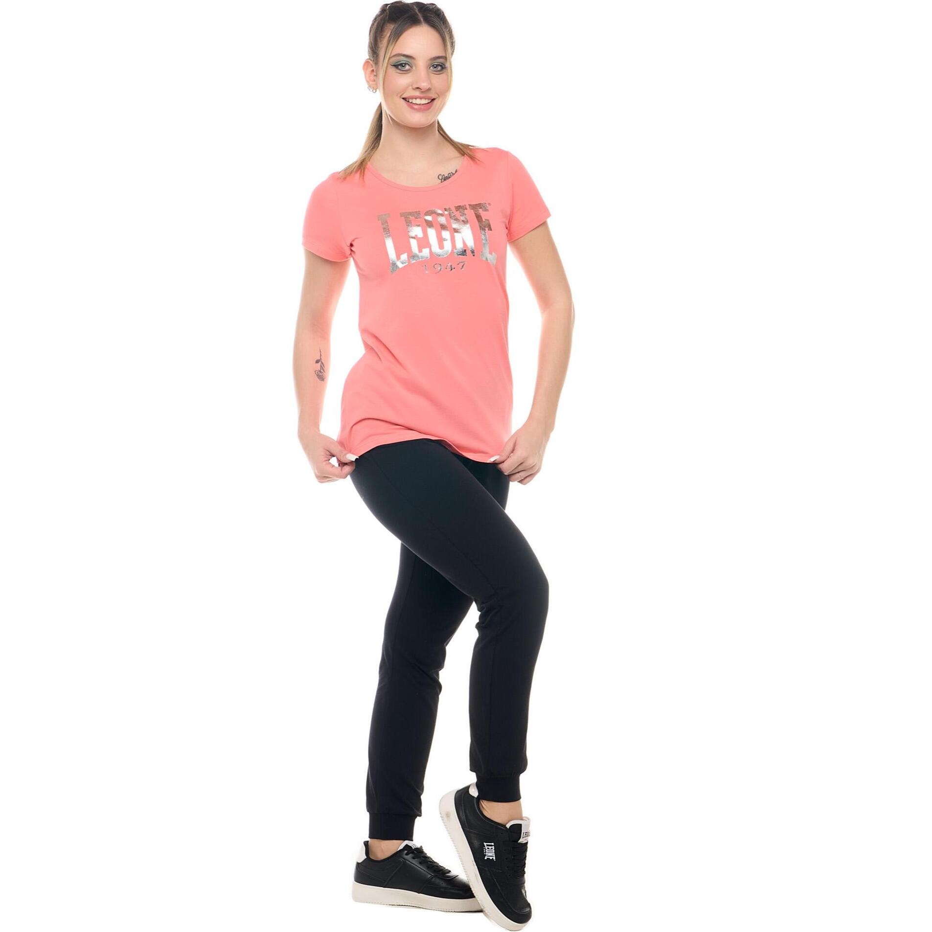 Camiseta de mujer Leone Basic de manga corta