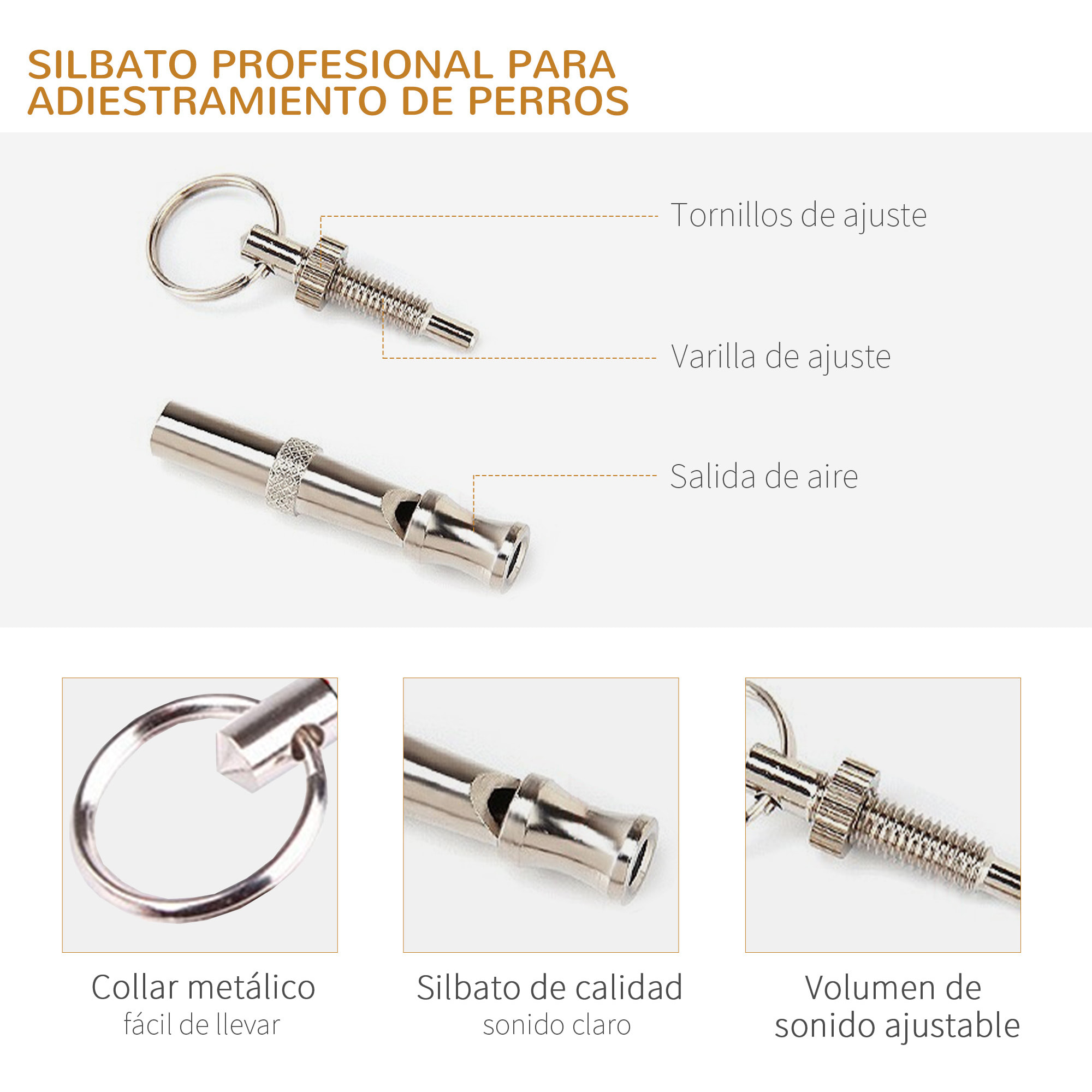 Set de Entrenamiento de Agilidad para Perros de 4 Piezas Juego de Agilidad para Perros con Piquetes para Slalom Zona de Reposo Valla y Anillo de Salto Naranja