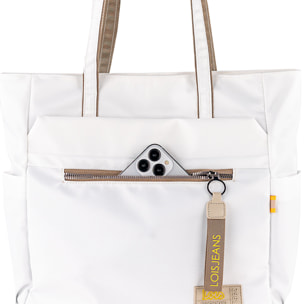 Bolso Shopper-Tote Lois Aylmer Blanco