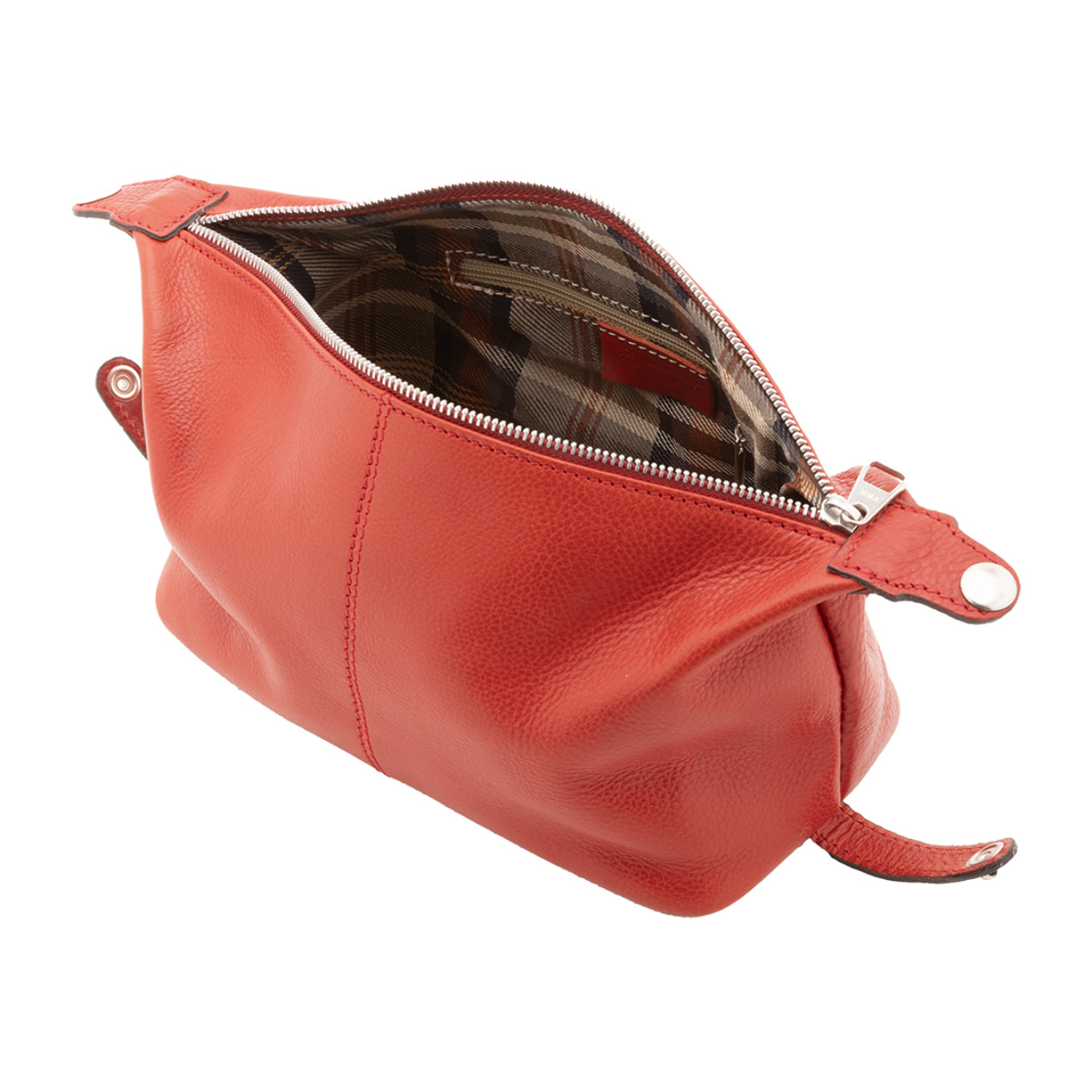 Pochette  unisex In Vera pelle Made in Italy 26x17x12 cm