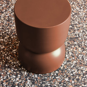 Table d'appoint, bout de canapé, table de chevet métal Ø32 x H42cm MADI