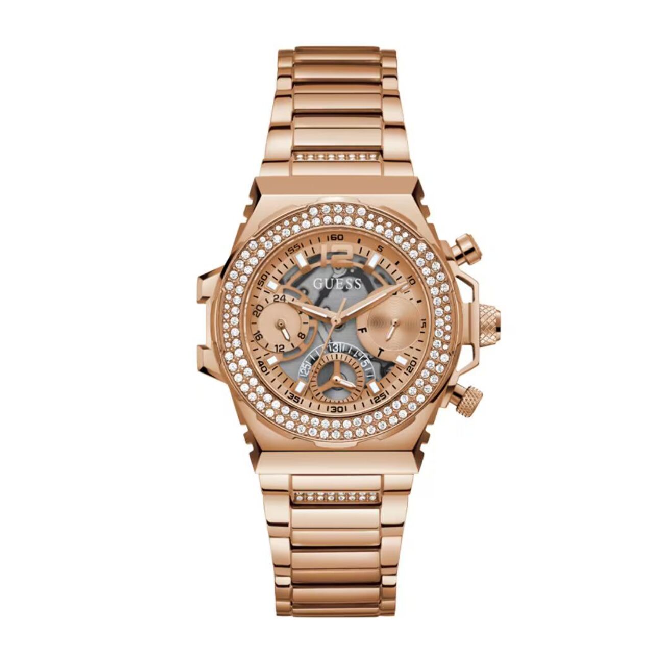 Reloj Guess GW0552L3 Mujer Analogico Cuarzo con Correa de Acero inoxidable
