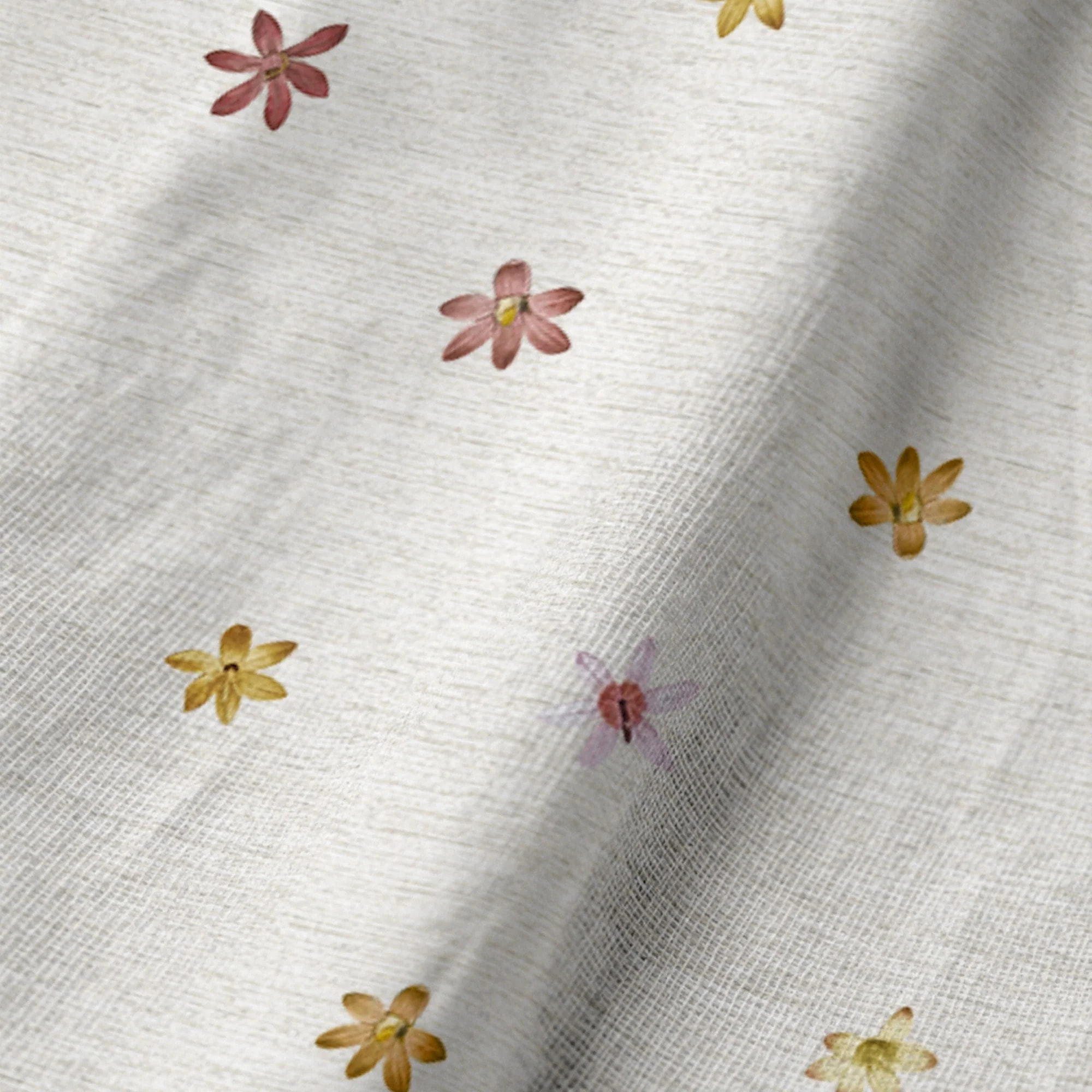 Chemin de table 100% coton Teyo 50x150 cm