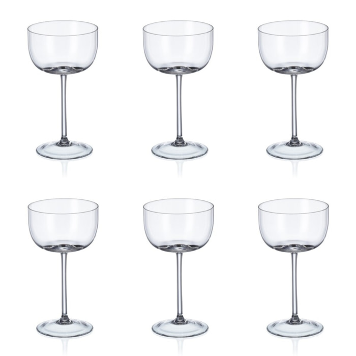 Coupettes à champagne 290ml uni boule - lot de 6