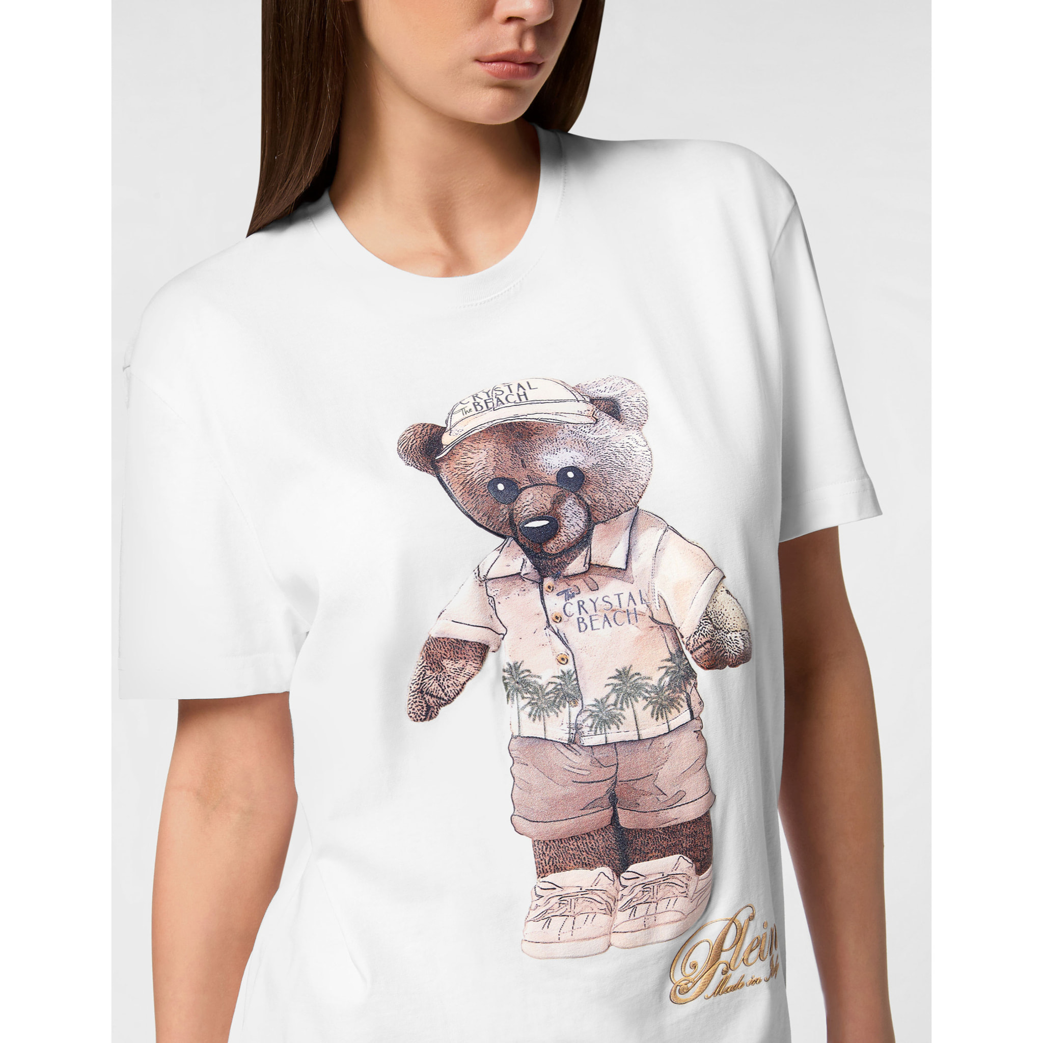 PHILIPP PLEIN T-Shirt Man Fit TEDDY