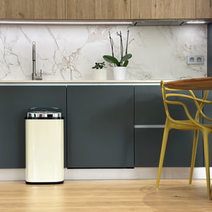 Poubelle automatique inox LARGO 42L