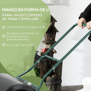 Rodillo para Césped con Capacidad de 60L Diámetro de 50cm