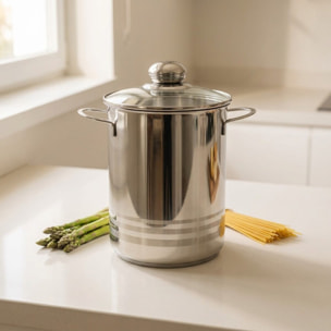 Cuiseur à asperges inox avec couvercle 4 litres Elo Brillant
