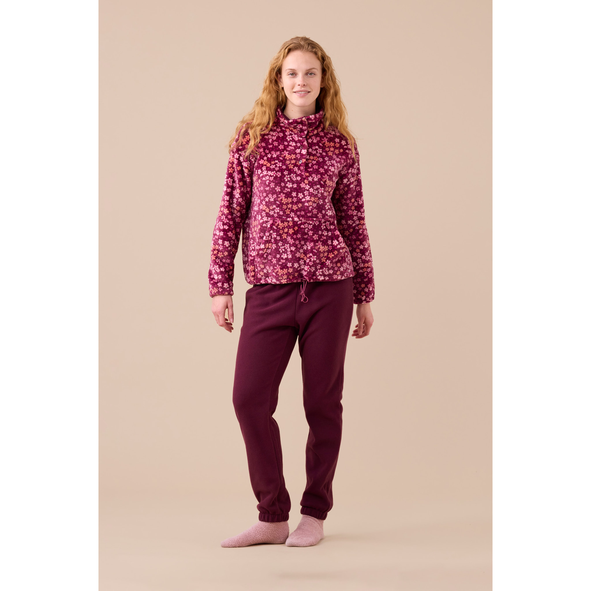 Pigiama donna coral articolo fiori. Noidinotte