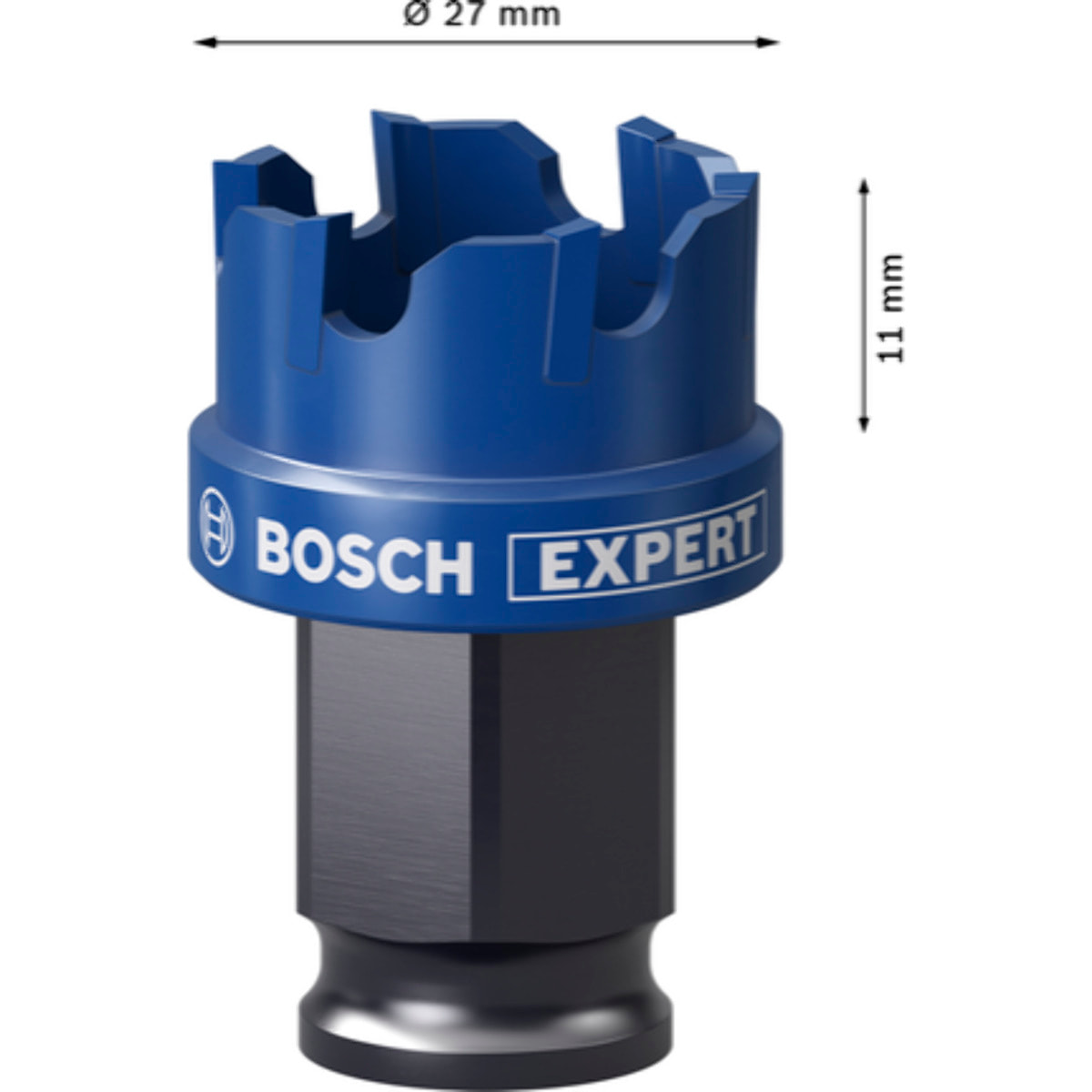 Scie trépan EXPERT Sheet Metal PC Plus Ø.27 - BOSCH - 2608901956