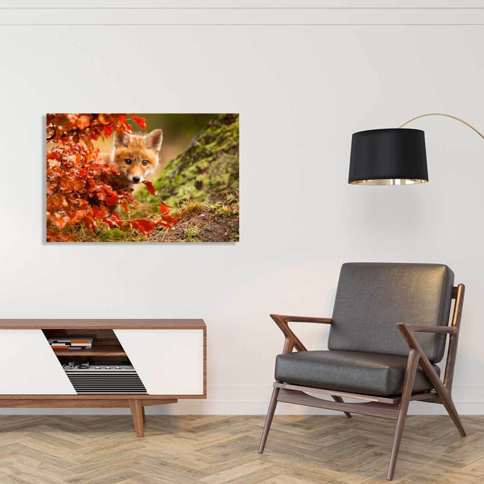 Tableau animaux renard  Toile imprimée