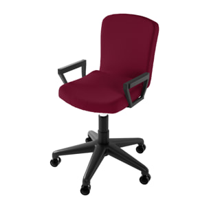 COPPIA VESTISEDIA CON SCHIENALE LESLIE, Microfibra/Elastan - BORDEAUX