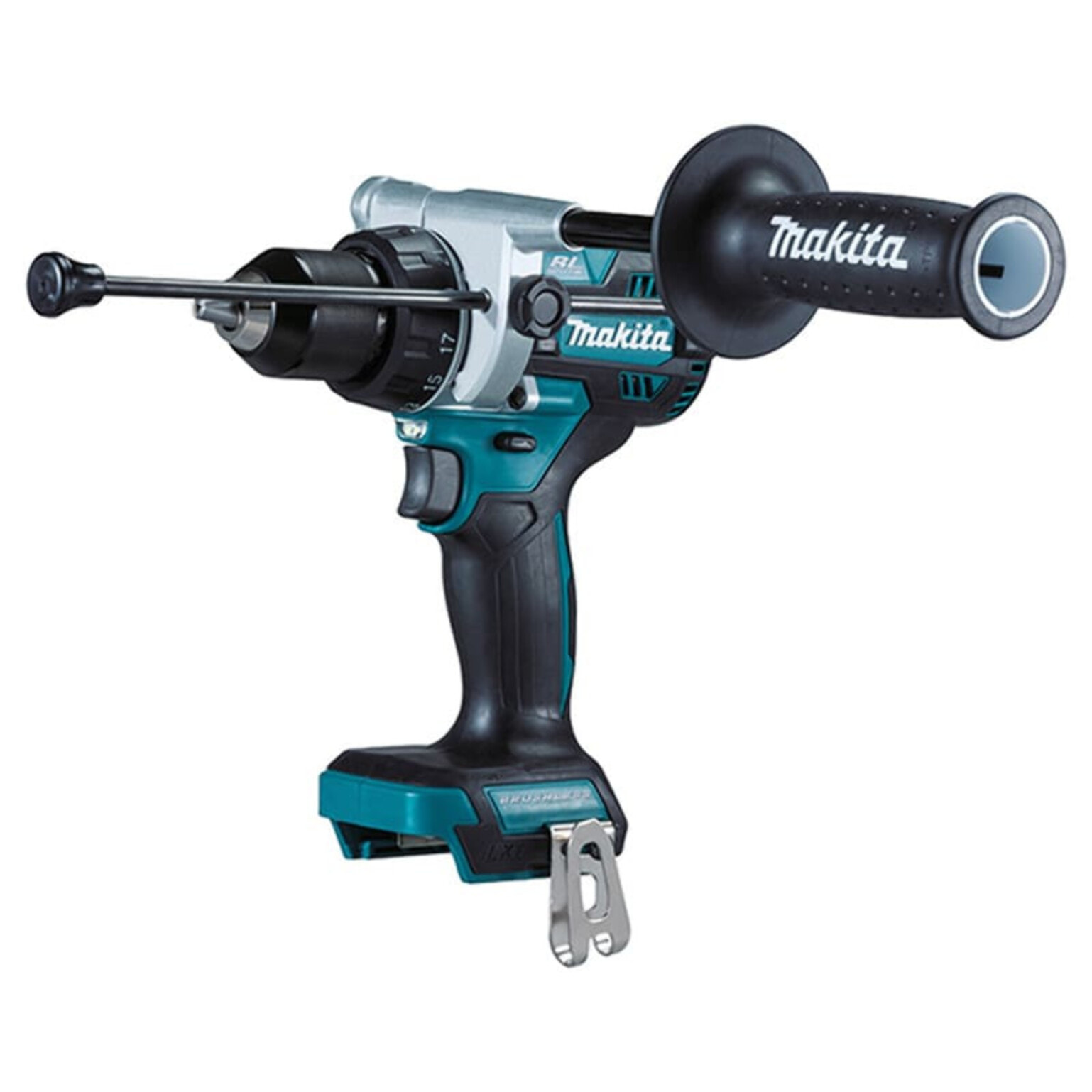 Lot de 2 machines 18V LXT Perforateur DHR264 + Perceuse visseuse DDF456 - MAKITA - avec 4 batteries 18V 4.0Ah - chargeur - MakPac - DLX2138PTJ