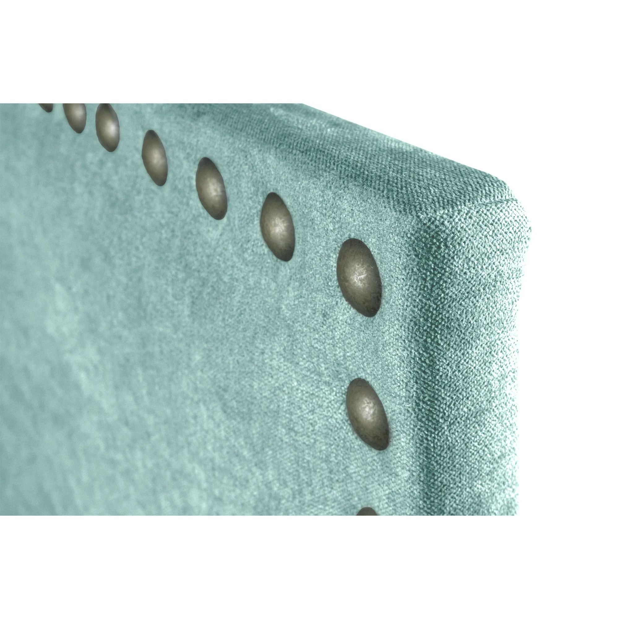 Cabecero Lirio Tela Agua Verde 130