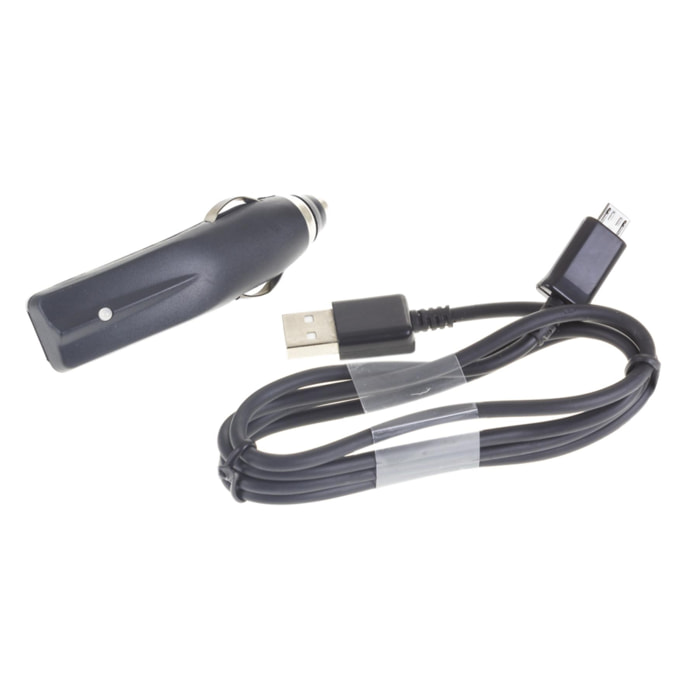CARICABATTERIA MICRO USB PER AUTO - ANDROID