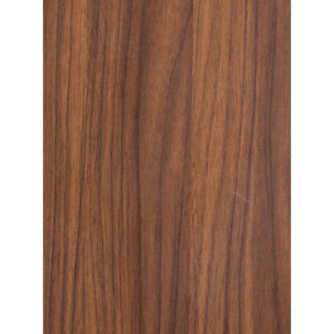 Abattant easy clip descente assistée bois de noyer - Marron Foncé