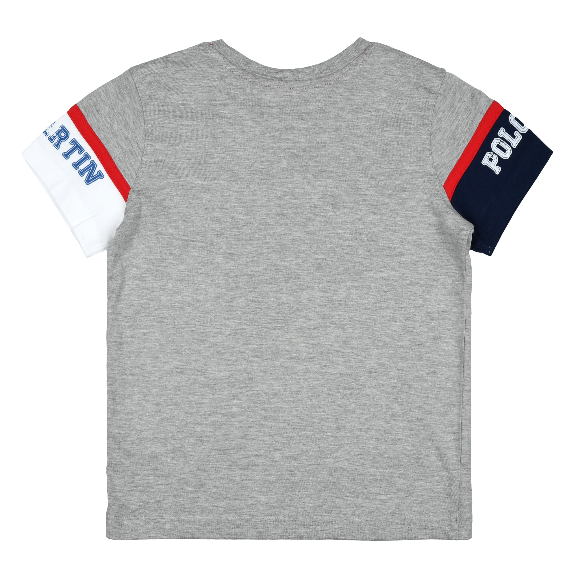 T-shirt maniche corte con stampa logo su maniche