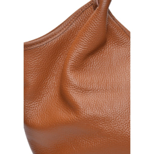 Borsa a tracolla Anna Luchini Cammello