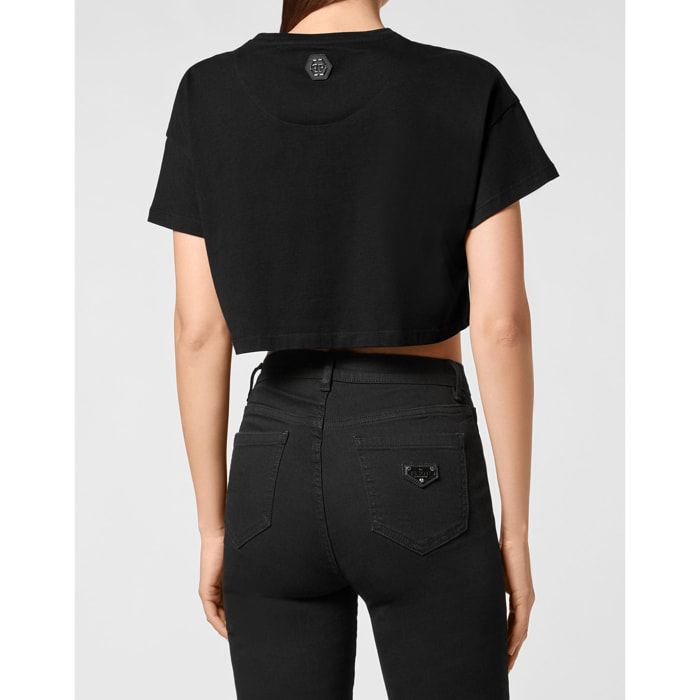 PHILIPP PLEIN Camiseta de cuello redondo SIGNATURE