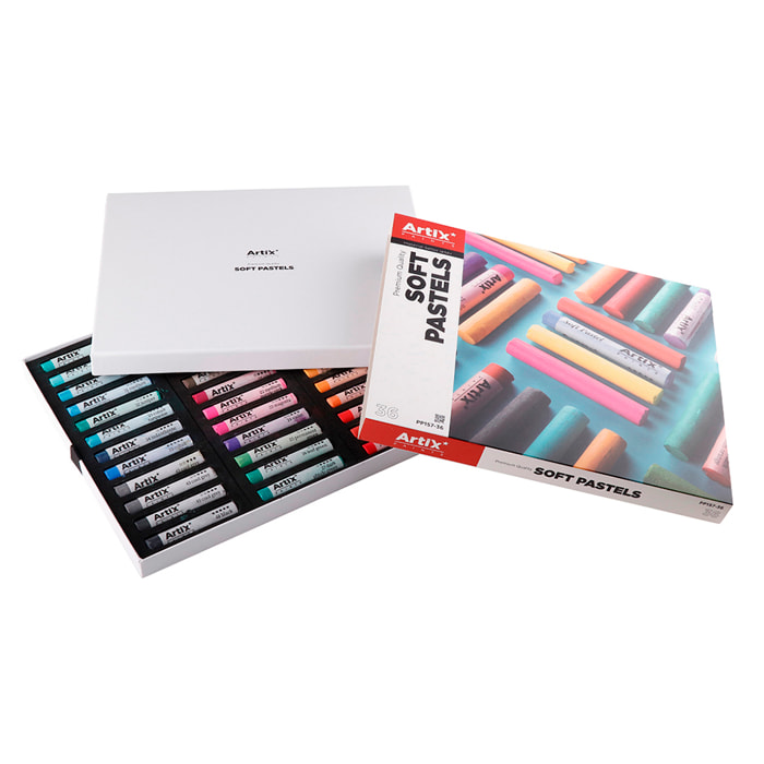 PINTURA PASTEL REDONDO 36 COLORES