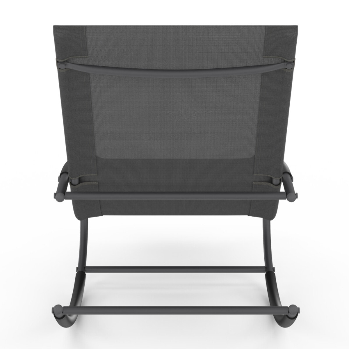 Transats à bascule Malawi gris - lot de 2