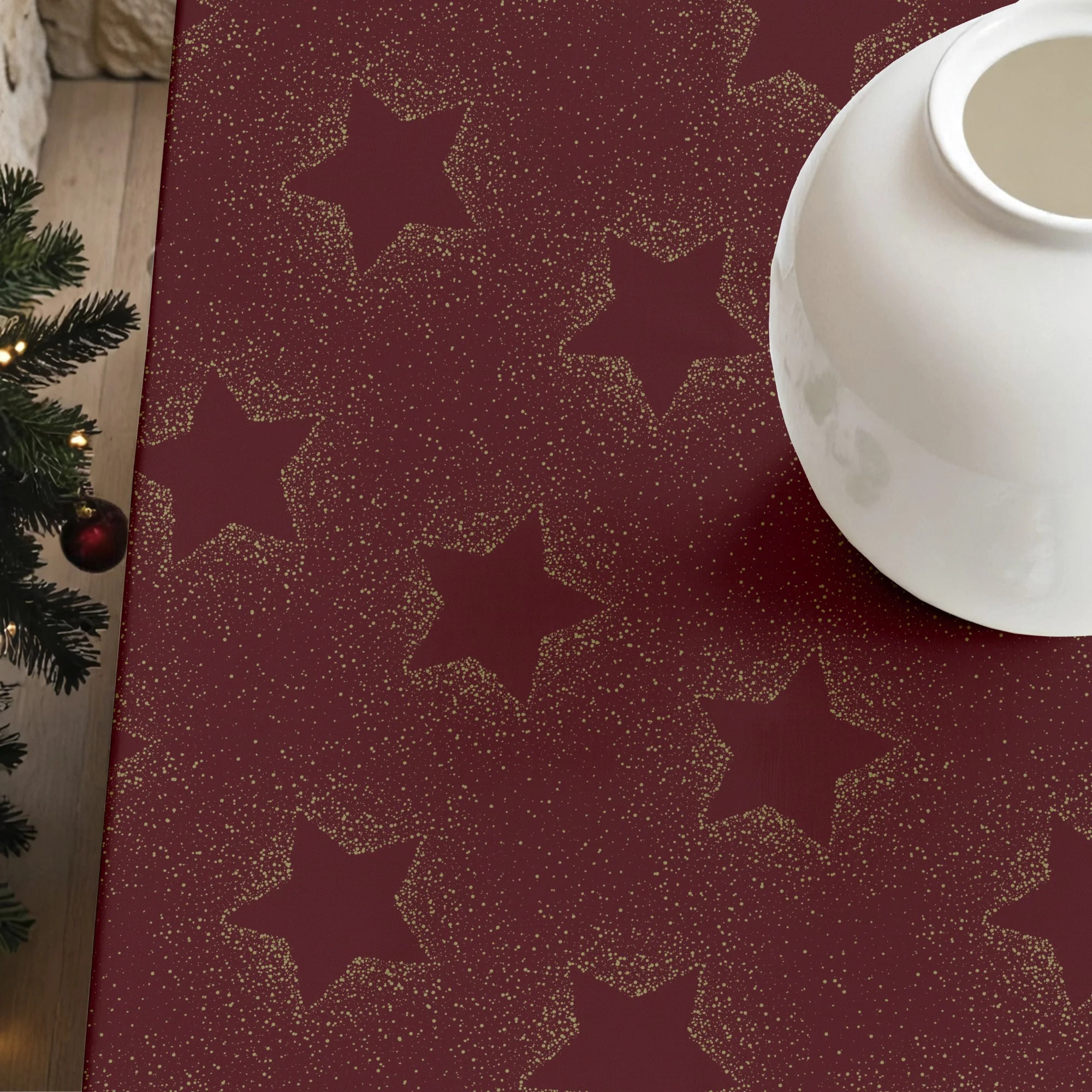 Nappe en résine Anti-tâches Merry Christmas 76