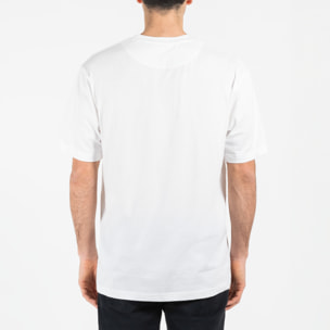 T-shirt jersey cotone organico con stampa oversize fit