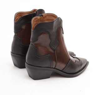 STIVALETTO TEXANO COWBOY NERO