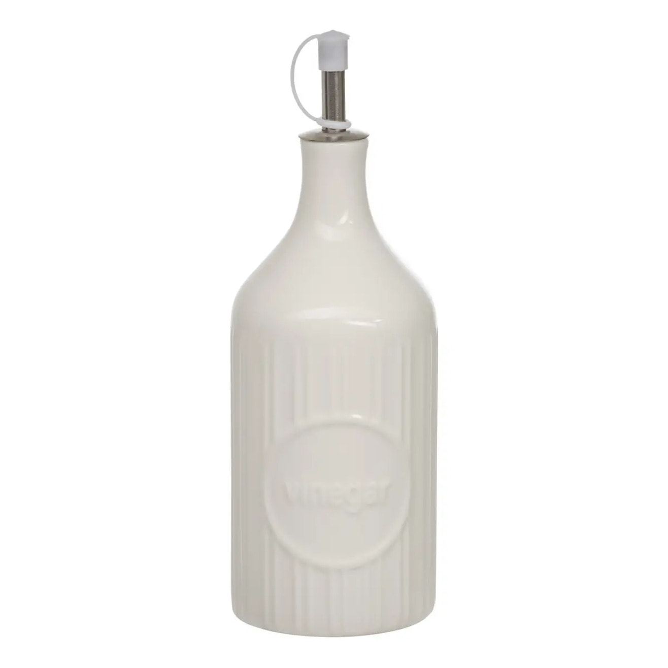 Bouteille condiment grès blanc 0,5L