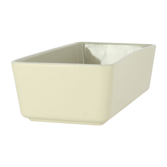 Moule à cake en grès beige OCTAVE