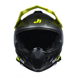 CASCO JUST1 J34 PRO OUTERSPACE BLACK - TITANIUM - YELLOW FLUO