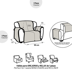 Cubre SOFÁ modelo TIBET