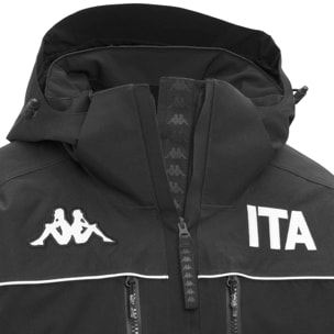 Giacche Kappa Uomo 6Cento 602Fp Ita Nero