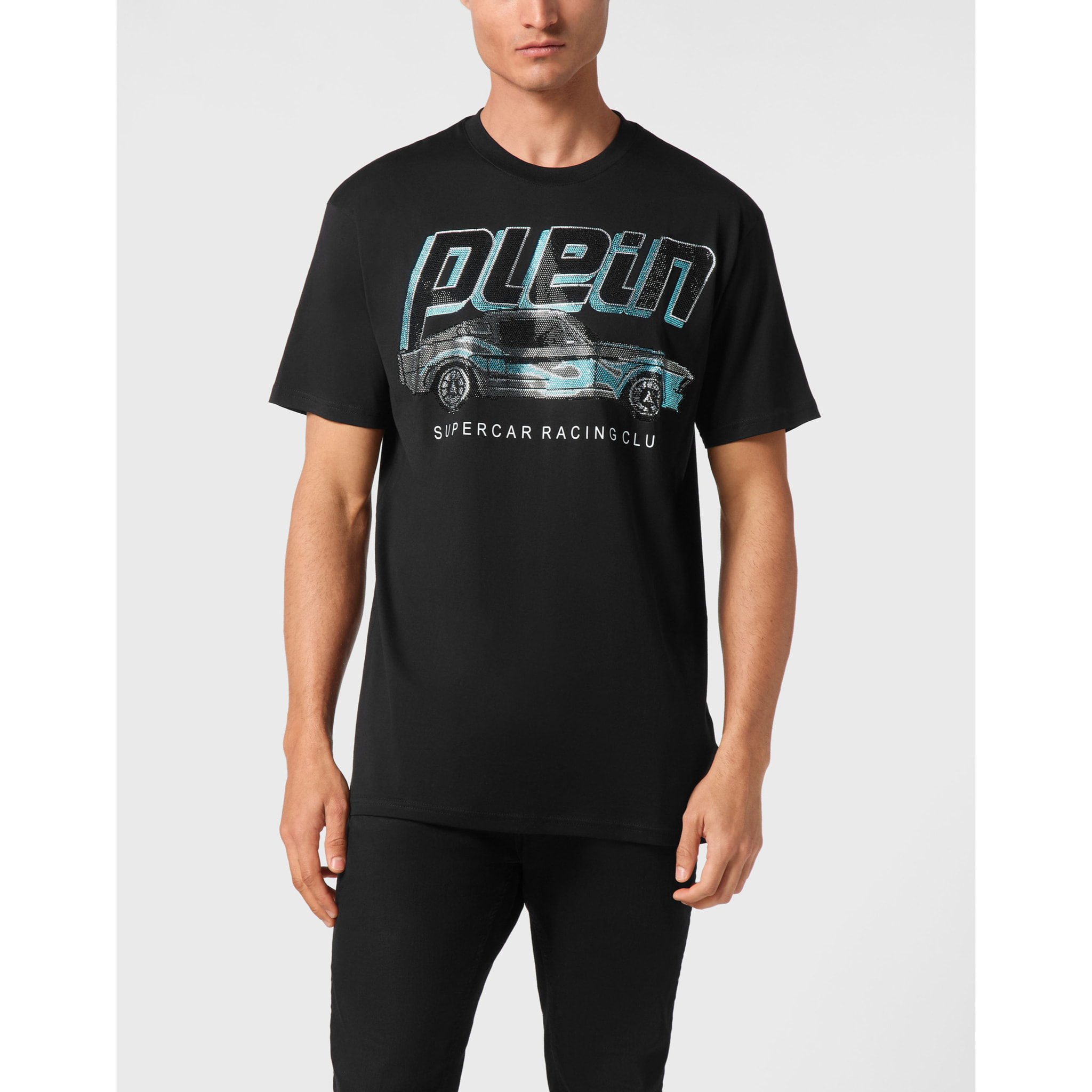 PHILIPP PLEIN T-shirt girocollo RACING