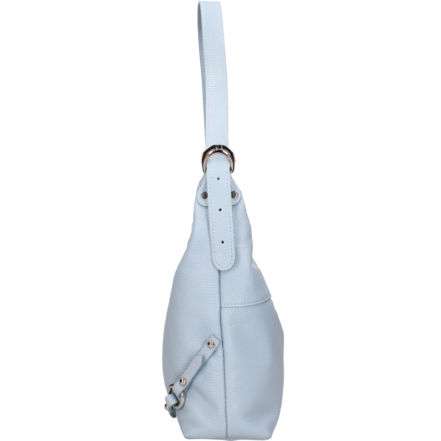 Borsa a spalla da donna In Vera pelle Made in Italy 30x30x9 cm
