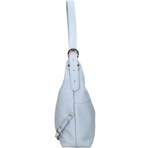 Borsa a spalla da donna In Vera pelle Made in Italy 30x30x9 cm