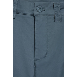 Bermuda relax azul denim con detalles Polo Club