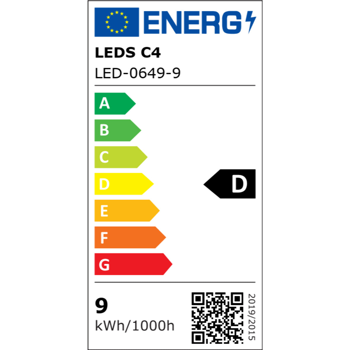 Forlight Aplique Ip54 Kapa Led 8,7W 3000K Gris Urbano 444Lm