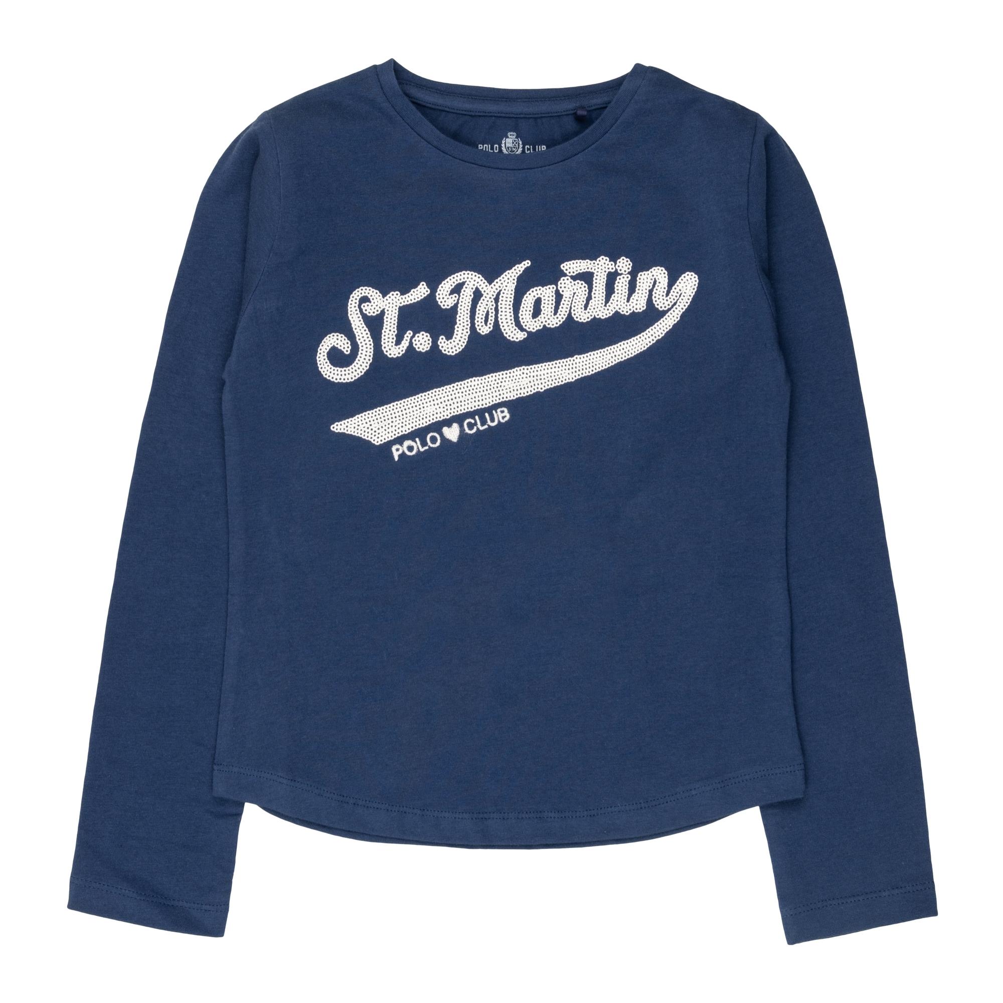 T-shirt jersey Polo Club St Martin Blu