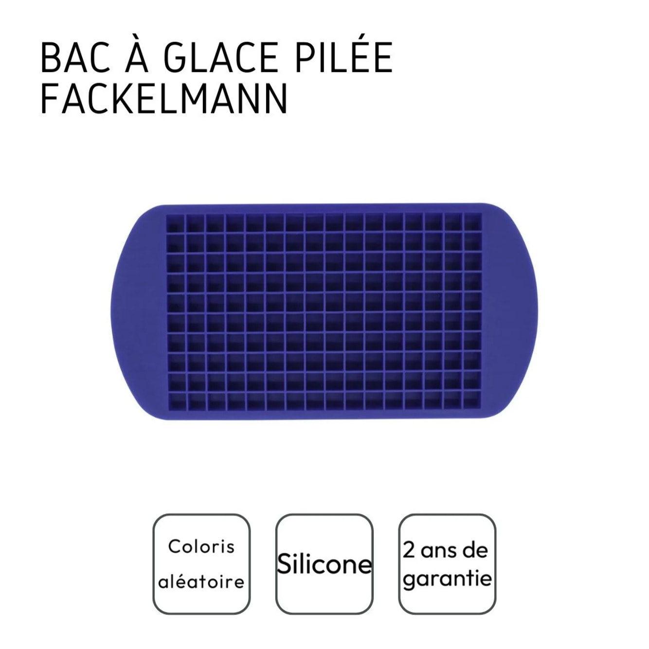 Lot de 2 bacs à glace pilée Fackelmann