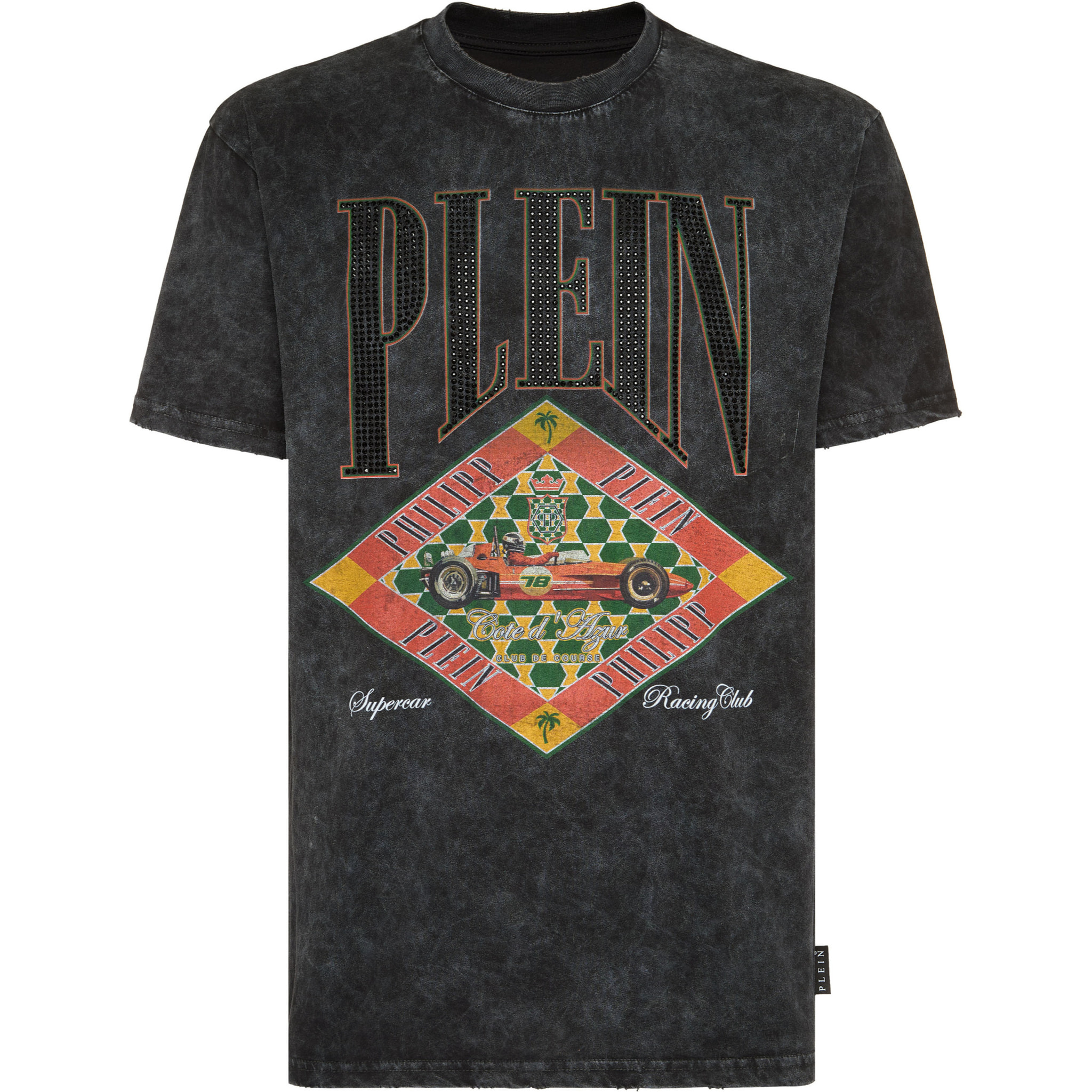 PHILIPP PLEIN T-Shirt Round Neck D AZUR