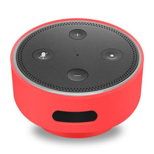 Carcasa de silicona para Amazon Echo Dot (Gen 2) con ventosa