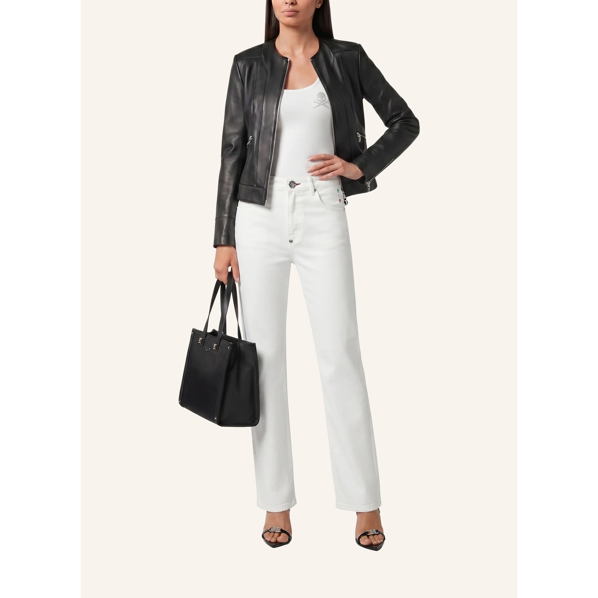 PHILIPP PLEIN Jeans dal taglio dritto BASIC