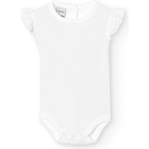 Body bebé tirantes puntilla algodón