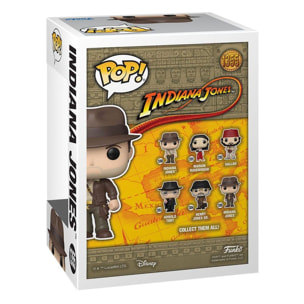 POP Movies: Indiana Jones - I predatori dell'arca perduta Figure 9 cm Indiana Jones w/jacket Funko