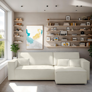 Canapé d'angle convertible 4 places - LIVIA