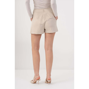 Kocca - Pantaloni corti con pinces Donna