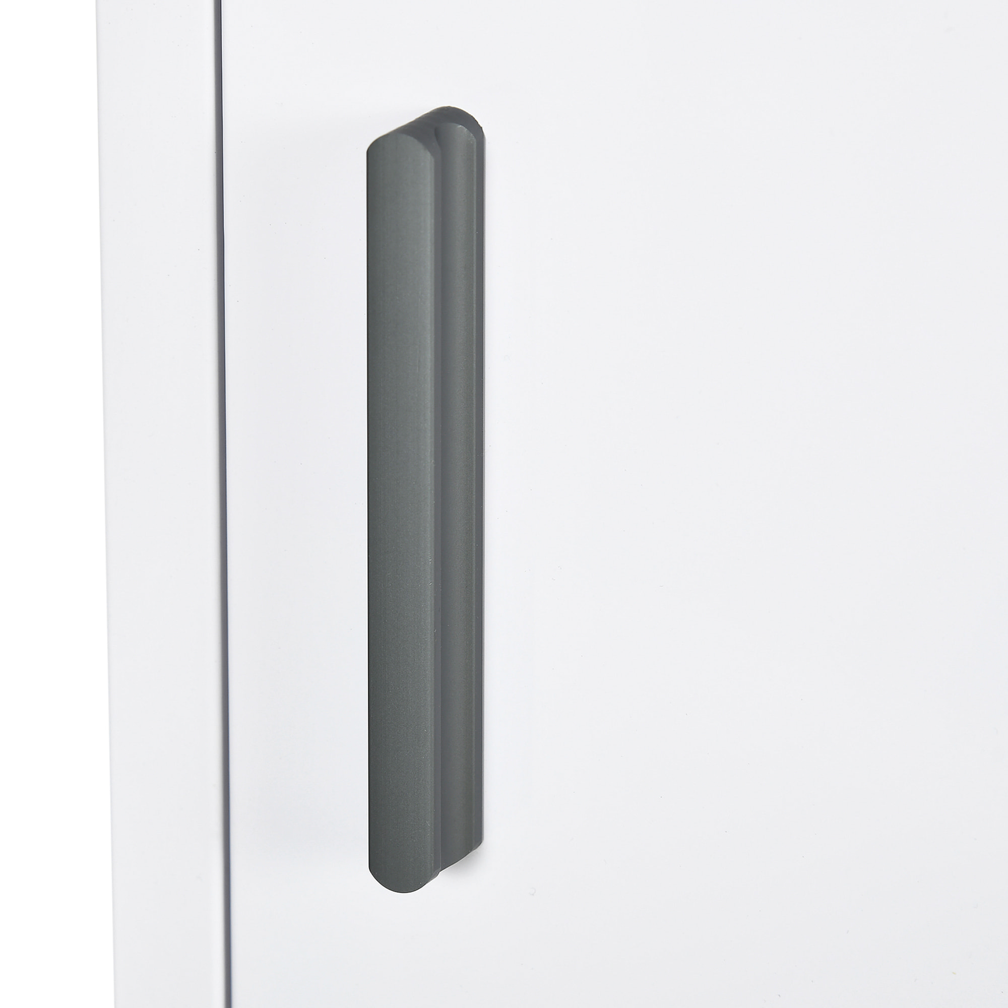 Botiquín de Pared de Acero Botiquín para Medicinas de 3 Niveles con Puerta Magnética para Cocina Baño 30x12x60 cm Blanco