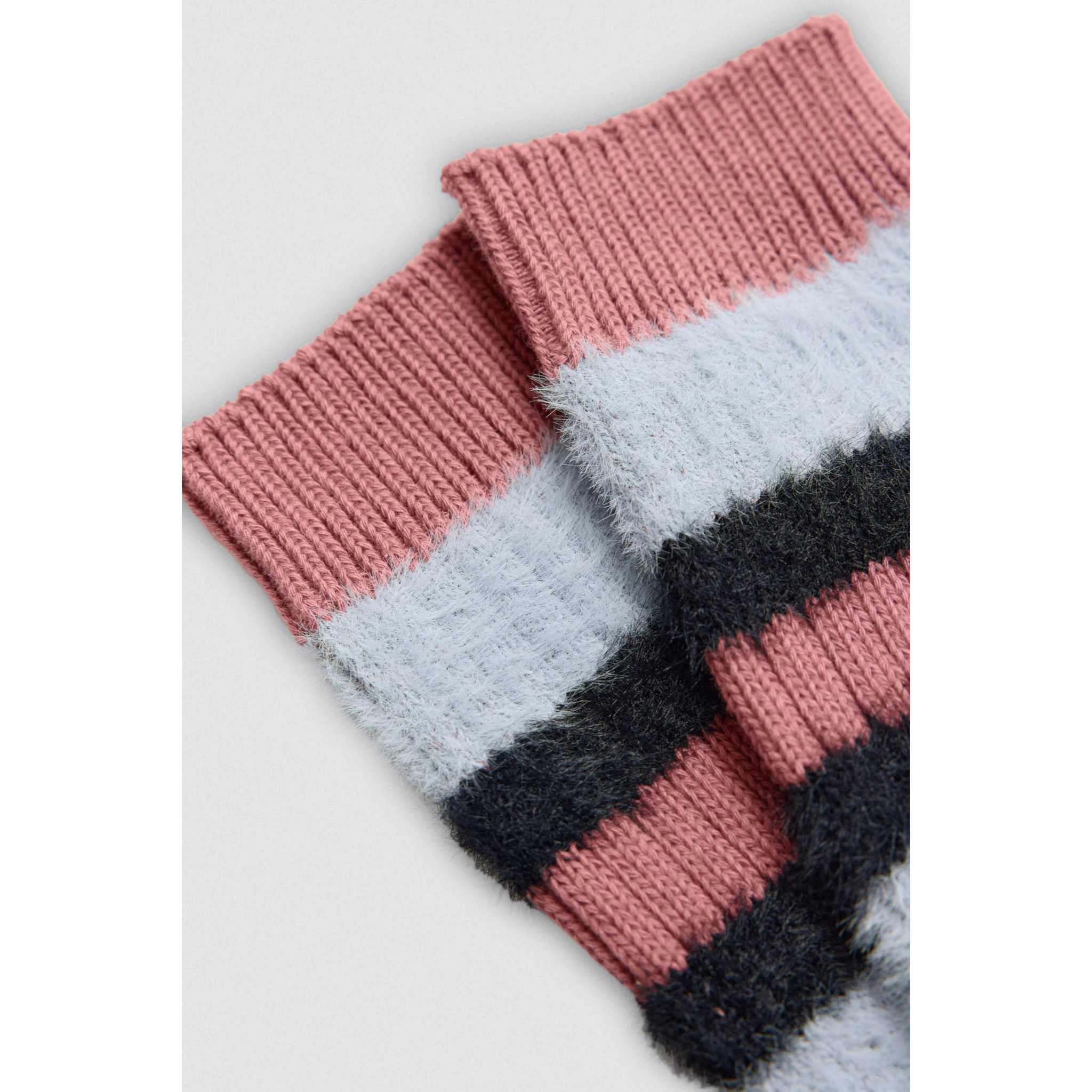 Confezione da 3 calzini da donna a righe extra morbidi